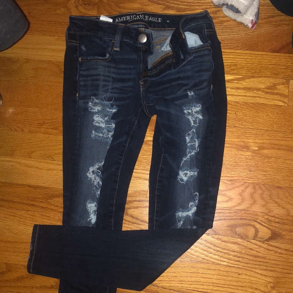 AEO ripped jeans